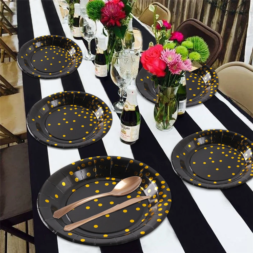 PATIMATE 168Pcs Rose Gold Dot Disposable Tableware Kit Birthday Party Decoration Wedding Plates Cup Napkin Hen Party Supplies
PATIMATE 168Pcs Rose Gold Dot Disposable Tableware Kit Birthday Party Decoration Wedding Plates Cup Napkin Hen Party Supplies
