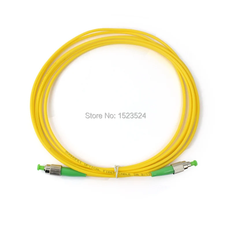 Free Shipping 10pcs/lot SM SX PVC 3mm 3 Meters FC/APC Fiber Optic Jumper Cable FC/APC-FC/APC Fiber Optic Patch Cord
Free Shipping 10pcs/lot SM SX PVC 3mm 3 Meters FC/APC Fiber Optic Jumper Cable FC/APC-FC/APC Fiber Optic Patch Cord