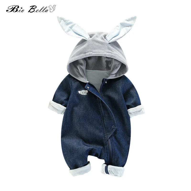 Cotton Infant Baby Rompers Hoodies Boys Girls Rabbit Ear Jumpsuit Long Sleeve Autumn Denim Kids Clothes Newborn Outfits Clothing
Cotton Infant Baby Rompers Hoodies Boys Girls Rabbit Ear Jumpsuit Long Sleeve Autumn Denim Kids Clothes Newborn Outfits Clothing