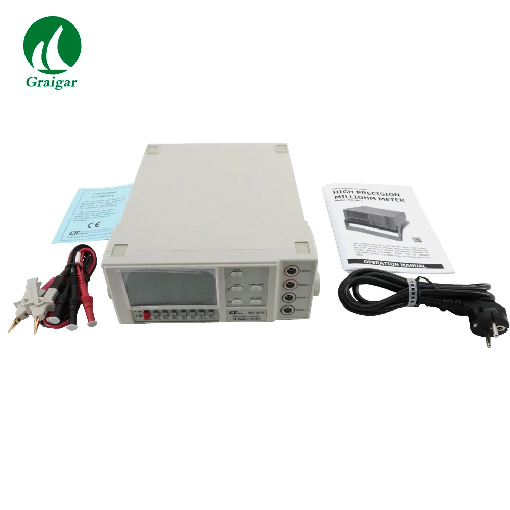 LUTRON MO-2013 High Precision Milliohm Meter Digital Meter Testing Voltage AC110V AC230V 0.001m-20k ohm
LUTRON MO-2013 High Precision Milliohm Meter Digital Meter Testing Voltage AC110V AC230V 0.001m-20k ohm