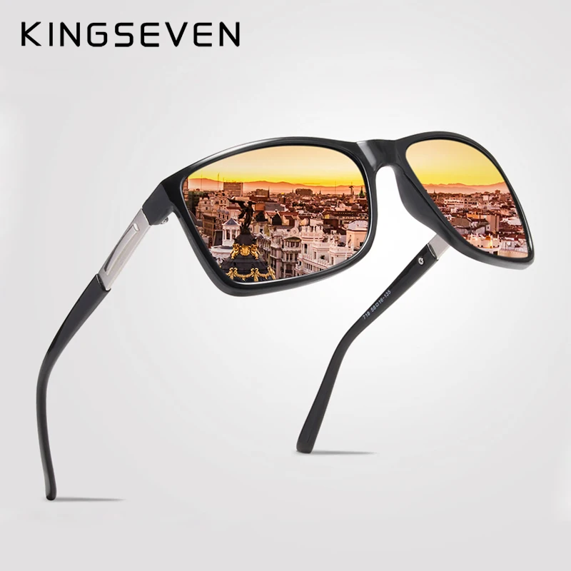 Мужские солнцезащ. Очки для вождения KINGSEVEN, черно-серые солнцезащитные очки для вождения с поляризованными линзами, лето 2019
Мужские солнцезащ. Очки для вождения KINGSEVEN, черно-серые солнцезащитные очки для вождения с поляризованными линзами, лето 2019
