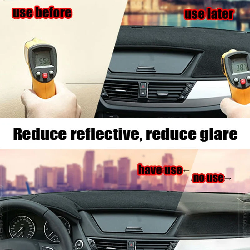RKAC Car dashboard covers mat for Ford Focus ST / RS 2011-2016 Right hand drive dashmat pad cover auto accessories | Автомобили и