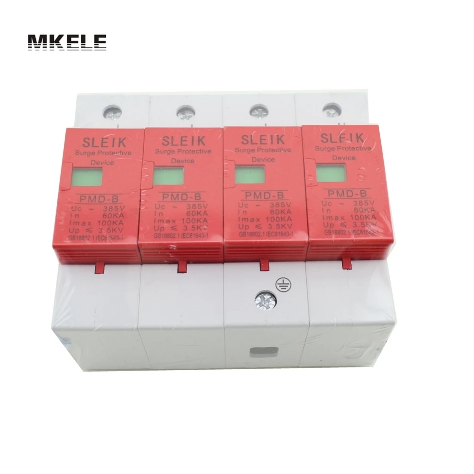420VAC SPD 4P 60KA~100KA Low-voltage Arrester Device House Surge Protector Protective
420VAC SPD 4P 60KA~100KA Low-voltage Arrester Device House Surge Protector Protective