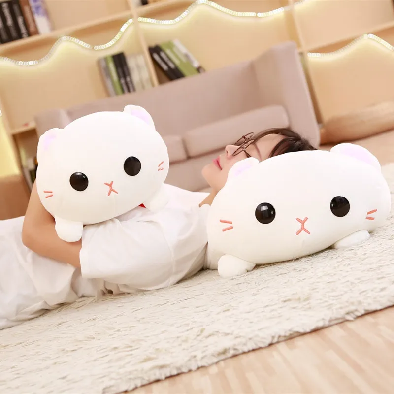1pc 35/45cm Kawaii Lying Cat Plush Soft Pillow Cute Stuffed Animal Toys Doll Lovely Toys for Kids Girls Valentines Birthday Gift
1pc 35/45cm Kawaii Lying Cat Plush Soft Pillow Cute Stuffed Animal Toys Doll Lovely Toys for Kids Girls Valentines Birthday Gift