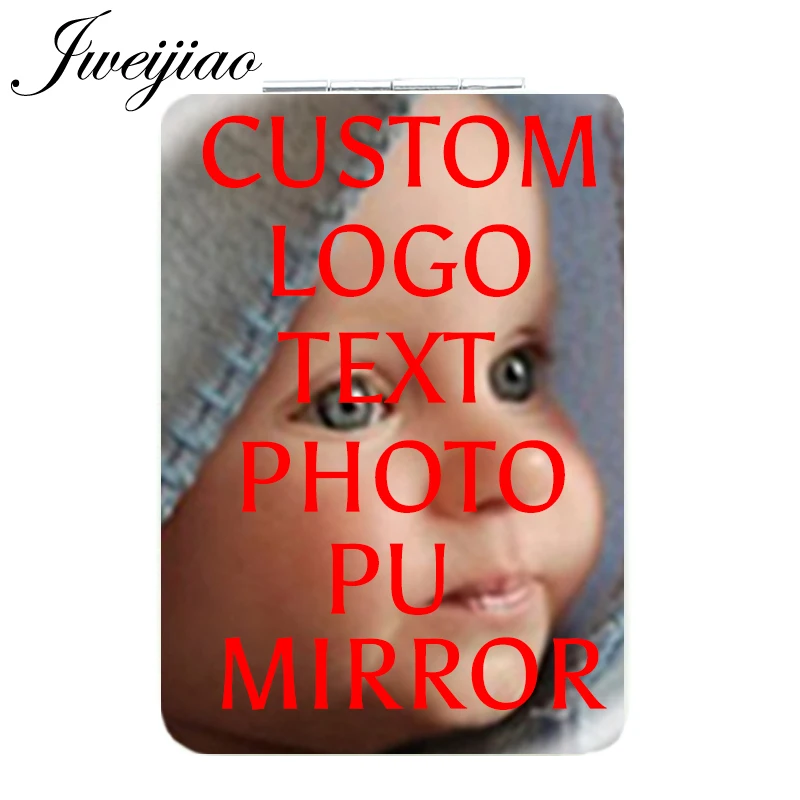 JWEIJIAO Personalized Picture Rectangle Pocket Mirror Custom Photo Folding Leather Compact Portable Makeup Mirror For Women Gift
JWEIJIAO Personalized Picture Rectangle Pocket Mirror Custom Photo Folding Leather Compact Portable Makeup Mirror For Women Gift