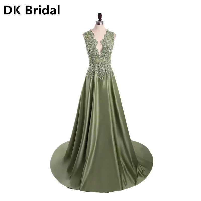 Изысканный vestido de festa атласная Кружевная аппликация Длинные вечерние платья 2019 V шеи без рукавов трапециевидной формы длиной до пола вечерне...
Изысканный vestido de festa атласная Кружевная аппликация Длинные вечерние платья 2019 V шеи без рукавов трапециевидной формы длиной до пола вечерне...