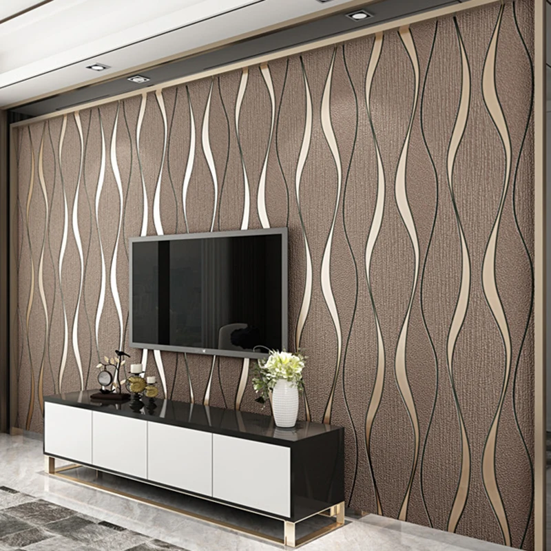 3D Striped Wallpaper For Walls Roll Living Room TV Background Wall Decoration Paper Wall Papers Home Decor Modern Papier Peint
3D Striped Wallpaper For Walls Roll Living Room TV Background Wall Decoration Paper Wall Papers Home Decor Modern Papier Peint