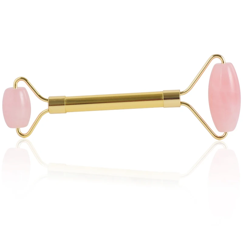 Luxurious Metal Handle Natural Rose Quartz Facial Roller Practical Anti Wrinkle Body Head Beauty Health Care Massage Tools
Luxurious Metal Handle Natural Rose Quartz Facial Roller Practical Anti Wrinkle Body Head Beauty Health Care Massage Tools