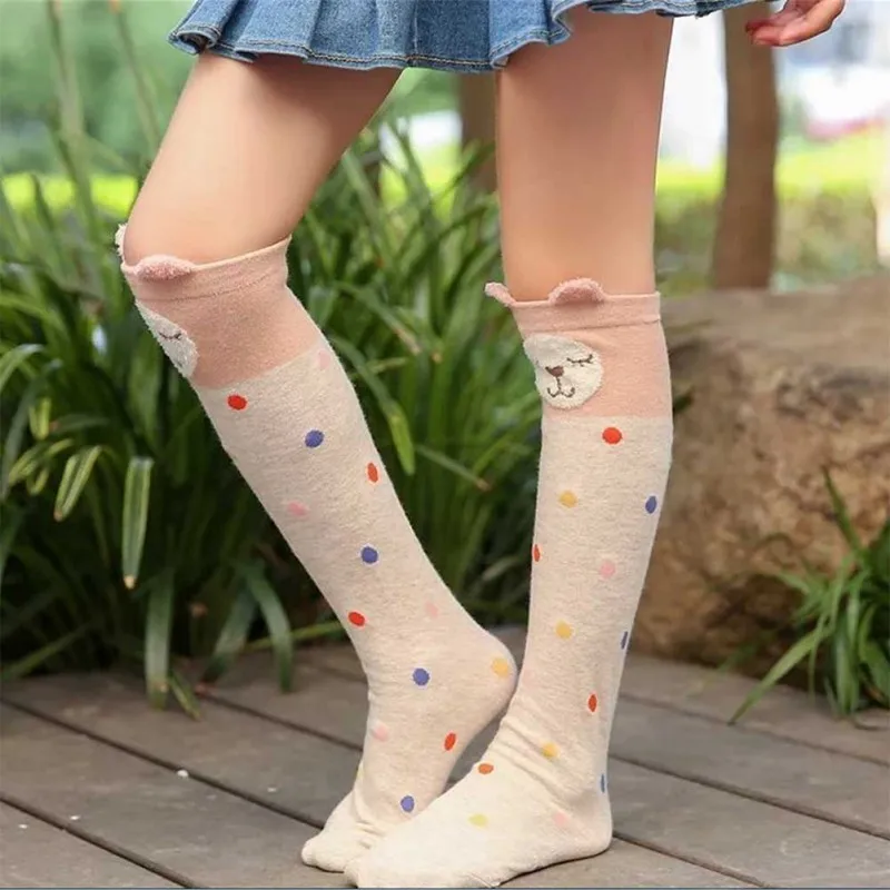 Cartoon Kid Newborn Baby Girls Boys Knee-High Socks Winter Warm Striped Dot Printed Tube Socks Y13
Cartoon Kid Newborn Baby Girls Boys Knee-High Socks Winter Warm Striped Dot Printed Tube Socks Y13