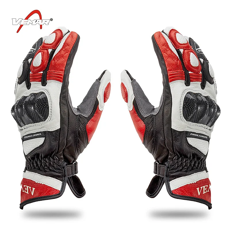 VEMAR touch screen leather full finger motorcycle gloves unisex man motocross wind resistant protect guantes moto riding gloves
VEMAR touch screen leather full finger motorcycle gloves unisex man motocross wind resistant protect guantes moto riding gloves