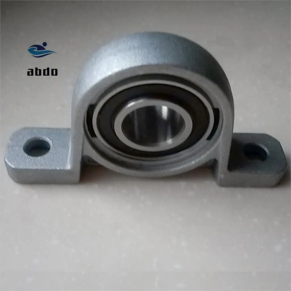 

4pcs 10mm KP000 kirksite bearing insert bearing shaft support Spherical roller zinc alloy mounted bearings pillow block housing