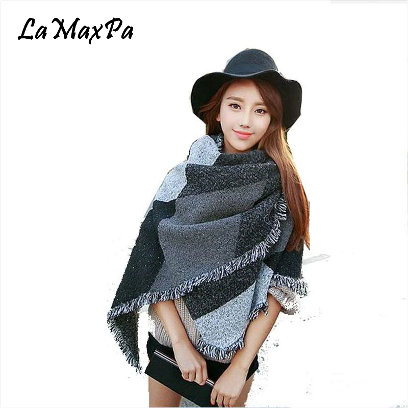LaMaxPa 2018 New Design Fashion Magic Spring Winter Scarf For Women Long Luxury Blanket Scarves Lady Cashmere Like Shawl Scarves
LaMaxPa 2018 New Design Fashion Magic Spring Winter Scarf For Women Long Luxury Blanket Scarves Lady Cashmere Like Shawl Scarves