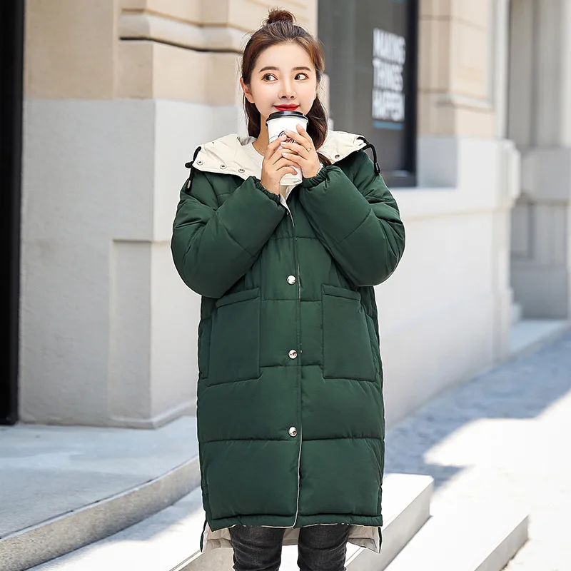 2019 Real Cotton Zipper Full School Wind New Student Girl Clothes Long Paragraph. Easy Winter Both Sides Cotton-padded Coat
2019 Real Cotton Zipper Full School Wind New Student Girl Clothes Long Paragraph. Easy Winter Both Sides Cotton-padded Coat