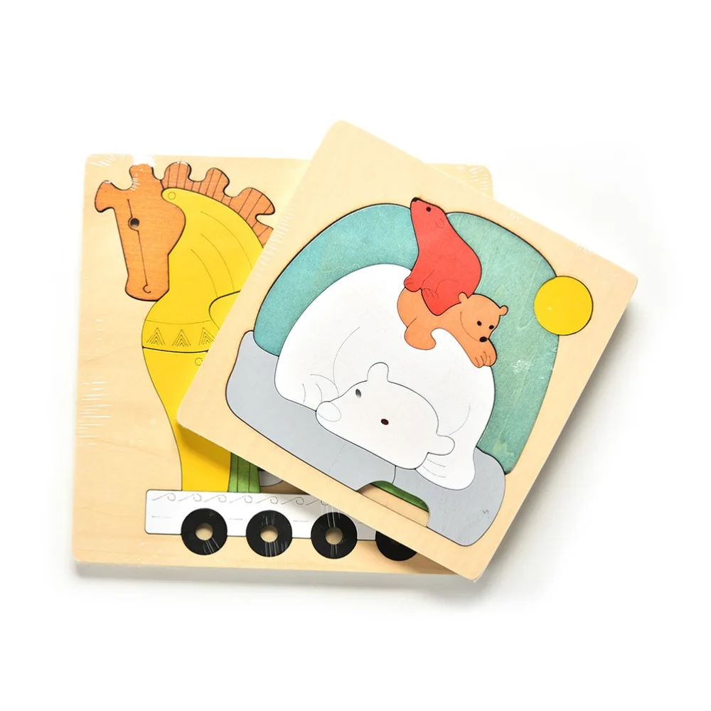 3D Animal Wooden Kids Jigsaw Puzzles Toys With Animals Pattern For Children Education And Learning More Styles Sent At Random
3D Animal Wooden Kids Jigsaw Puzzles Toys With Animals Pattern For Children Education And Learning More Styles Sent At Random