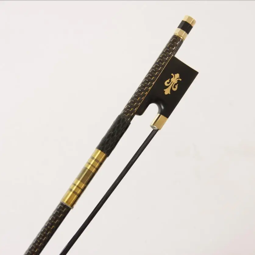 Free Shipping Top Grade Golden Braided Carbon Fiber 4/4 Violin Bow Best Balance AAA Mongolia Black/White Horse Hair Bow
Free Shipping Top Grade Golden Braided Carbon Fiber 4/4 Violin Bow Best Balance AAA Mongolia Black/White Horse Hair Bow