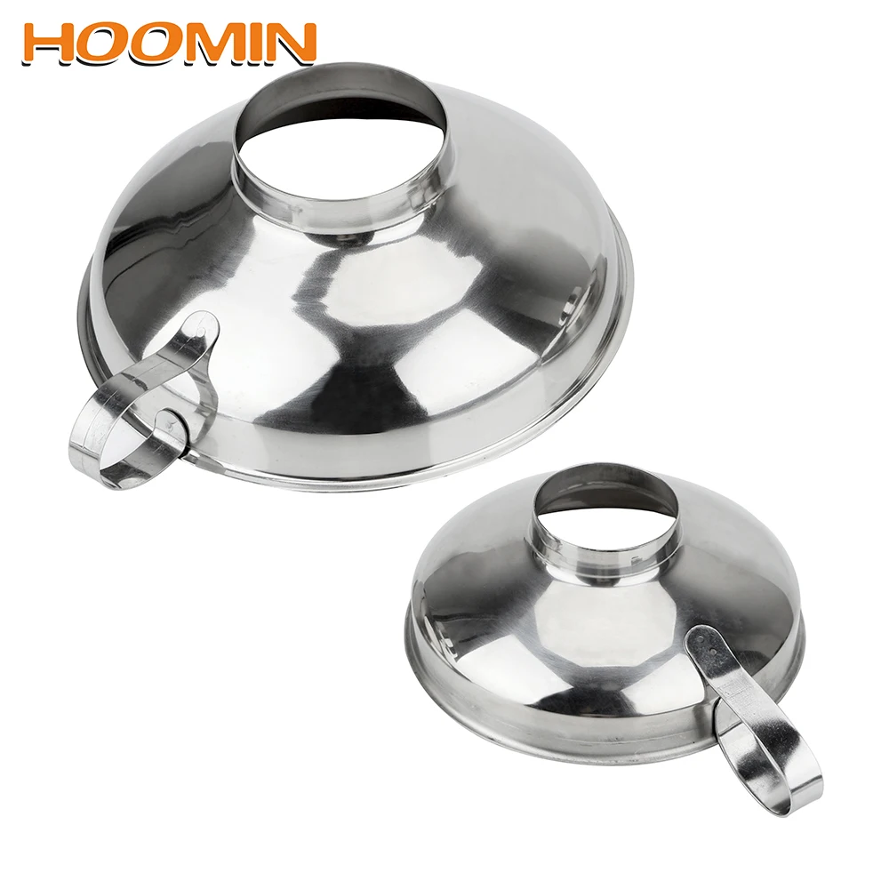 HOOMIN Filter Funnel Transferring Liquid Canning Hopper Cooking Tools S/L Size Stainless Steel Wide Mouth Funnel Kitchen Gadget
HOOMIN Filter Funnel Transferring Liquid Canning Hopper Cooking Tools S/L Size Stainless Steel Wide Mouth Funnel Kitchen Gadget
