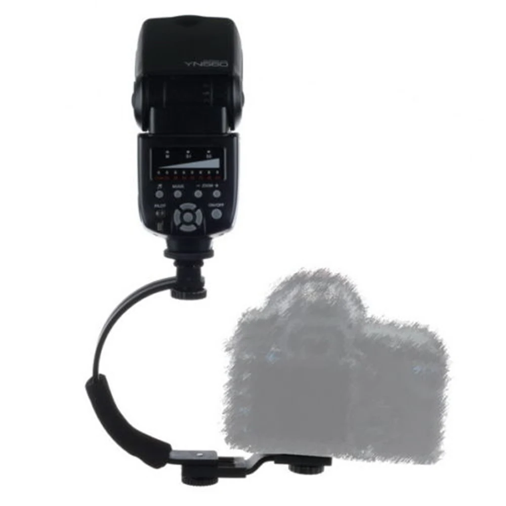 NEW ARRIVAL C-Shape Flash bracket for Canon Nikon Olympus Pentax DSLR Camera DV Video Light
NEW ARRIVAL C-Shape Flash bracket for Canon Nikon Olympus Pentax DSLR Camera DV Video Light