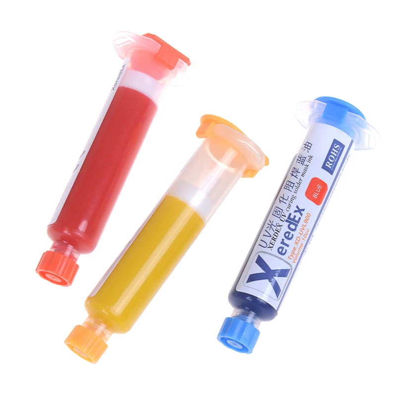 Welding Fluxes Oil UV Curable Solder Mask With Tip & Push 10CC For PCB BGA Circuit Board Protect Soldering Paste Flux Cream
Welding Fluxes Oil UV Curable Solder Mask With Tip & Push 10CC For PCB BGA Circuit Board Protect Soldering Paste Flux Cream