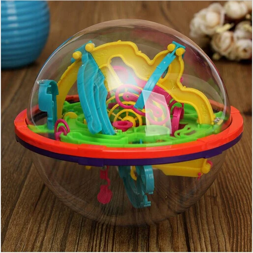 3D Magic Maze Ball Intellect Ball Rolling Ball Puzzle Game Brain Teaser Children Learning Educational Toys Orbit Game
3D Magic Maze Ball Intellect Ball Rolling Ball Puzzle Game Brain Teaser Children Learning Educational Toys Orbit Game