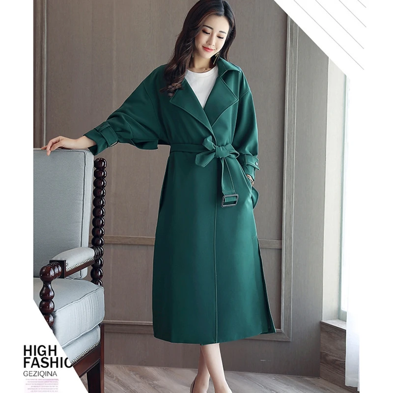 Hot sale 2017 women autumn slim windbreaker trench V-neck x-length women coat solid high quality overcoats ZL761
Hot sale 2017 women autumn slim windbreaker trench V-neck x-length women coat solid high quality overcoats ZL761