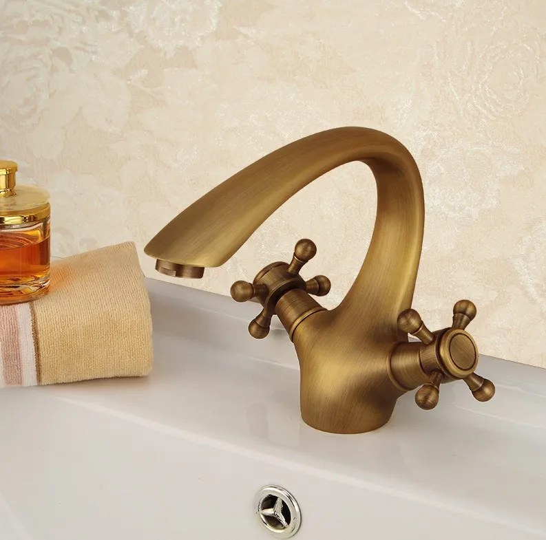 Deck Mounted Art Antique Brass Bathroom Basin Faucet /Fashion wash basin Dual Handle Sink Tap/ bathroom sink faucet
Deck Mounted Art Antique Brass Bathroom Basin Faucet /Fashion wash basin Dual Handle Sink Tap/ bathroom sink faucet