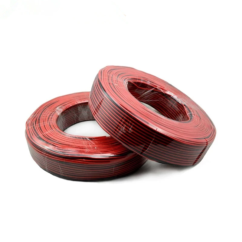 2 Pin Black Red RVB 2*0.5 Electrical Extension Wire Cord Square Copper PVC Parallel Cable power line
2 Pin Black Red RVB 2*0.5 Electrical Extension Wire Cord Square Copper PVC Parallel Cable power line