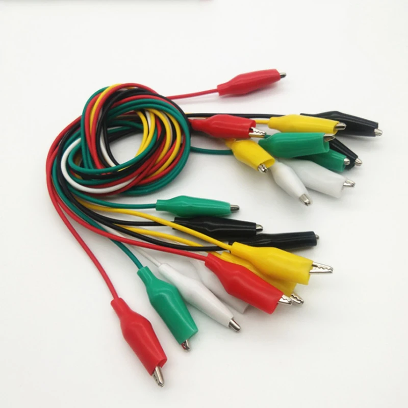 New 5pcs 50cm Crocodile clip Linenumber 35mm Double-ended Crocodile Clips Cable Alligator Clips Wire Testing Wire
New 5pcs 50cm Crocodile clip Linenumber 35mm Double-ended Crocodile Clips Cable Alligator Clips Wire Testing Wire