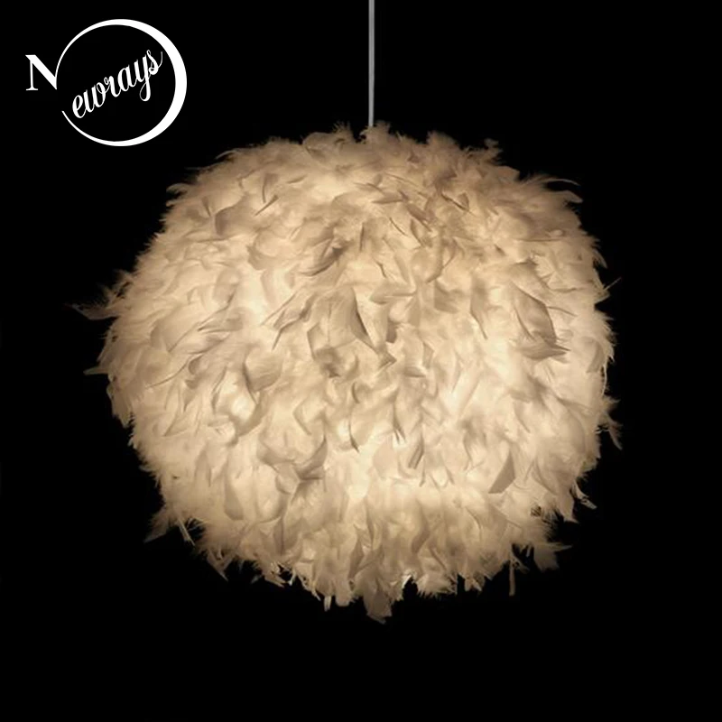 Modern personality creative feather ball chandelier E27 220V LED pendant lamp fixture bedroom living room restaurant kitchen bar
Modern personality creative feather ball chandelier E27 220V LED pendant lamp fixture bedroom living room restaurant kitchen bar