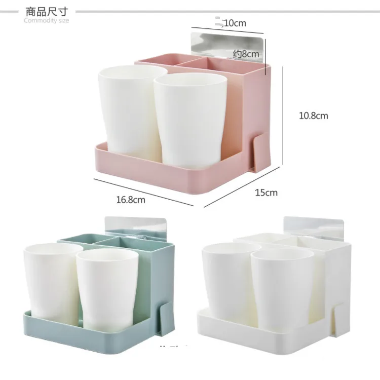 Multi-function Durable Plastic Wall Mount Toothbrush Holder Toothpaste Stand Organizer Bathroom Comb Rack Storage
Multi-function Durable Plastic Wall Mount Toothbrush Holder Toothpaste Stand Organizer Bathroom Comb Rack Storage