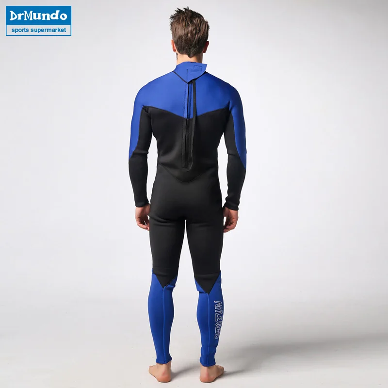 Spearfishing Piece Wetsuit thickened 3MM Neoprene Scuba Diving Suit Surfing Wetsuits winter swimming Triathlon Anti-UV clothing | Спорт и