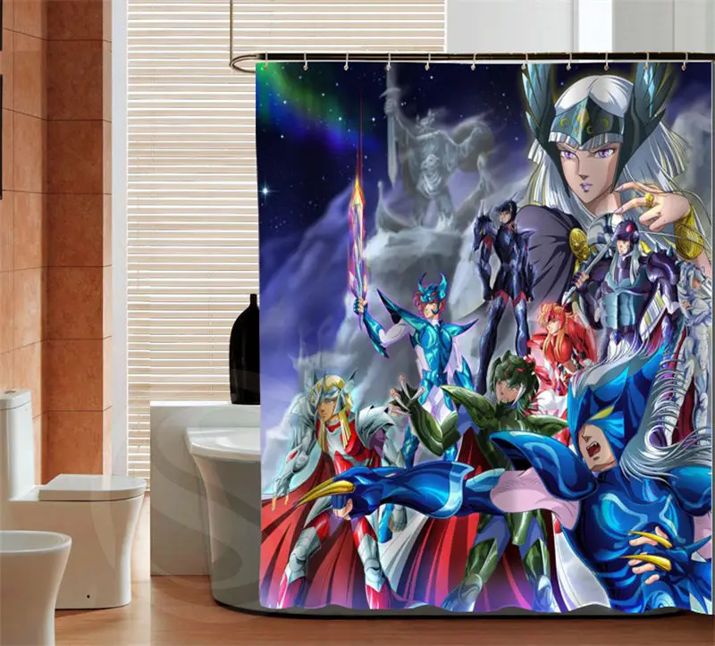 Индивидуальная Водонепроницаемая занавеска для душа Saint Seiya, занавеска для ванной, различные размеры, бесплатная доставка, больше размеров
Индивидуальная Водонепроницаемая занавеска для душа Saint Seiya, занавеска для ванной, различные размеры, бесплатная доставка, больше размеров