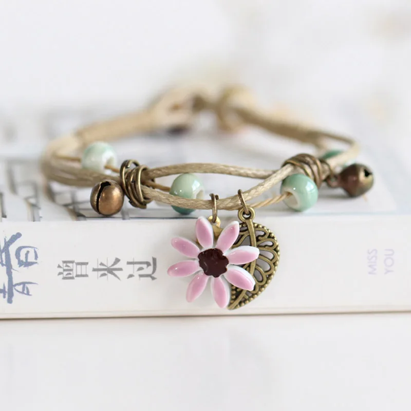 2020 Shangquan Women's hand made Flower leaf Ceramic Bracelets DIY bracelet for woman girl Jewelery wholesale YLC574
2020 Shangquan Women's hand made Flower leaf Ceramic Bracelets DIY bracelet for woman girl Jewelery wholesale YLC574