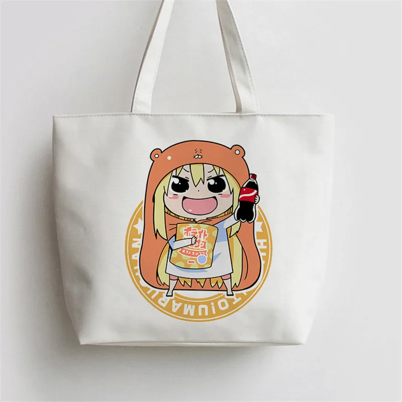 Anime Himouto Umaru-chan Umaru Doma Women's Canvas Travel Handbag Portable Folding Shopping Large Reusable Shoulder Bags
Anime Himouto Umaru-chan Umaru Doma Women's Canvas Travel Handbag Portable Folding Shopping Large Reusable Shoulder Bags
