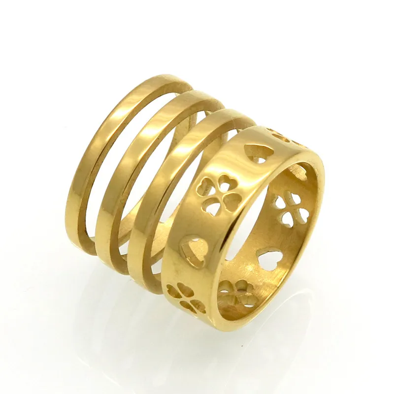 Новинка 2019 горячая Распродажа высокое качество нержавеющая сталь сердце клевер