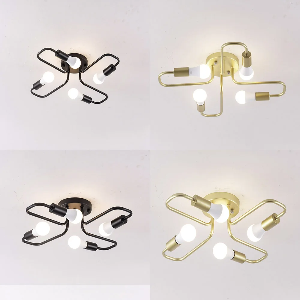 Creative LED chandelier light for living room bedroom Dining Study Room decor White Black Gold pipes Chandeliers ceiling Fixture
Creative LED chandelier light for living room bedroom Dining Study Room decor White Black Gold pipes Chandeliers ceiling Fixture