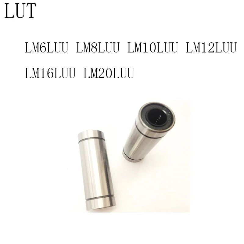 Фото 2 шт. детали для 3D принтеров LM6LUU LM8LUU LM10LUU LM12LUU LM16LUU LM20LUU 6 мм 8 - купить
