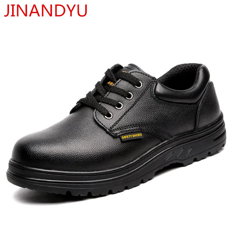 Black Genuine Leather Work Shoes Men Steel Toe Safety Shoes for Men Construction Safty Shoes Ankle Safety Boots Work Boots
Black Genuine Leather Work Shoes Men Steel Toe Safety Shoes for Men Construction Safty Shoes Ankle Safety Boots Work Boots