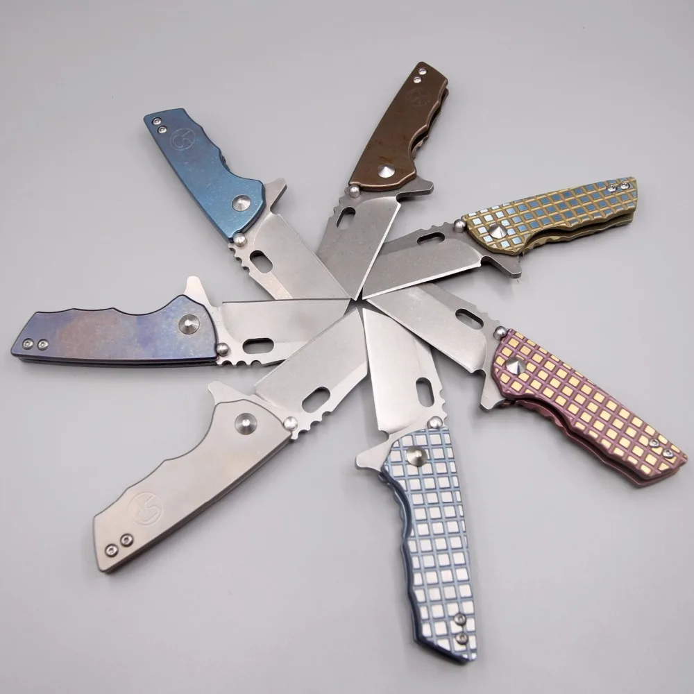 Новый нож Мини Охотничий Тактический складной карманный s35vn матовое лезвие stonewash