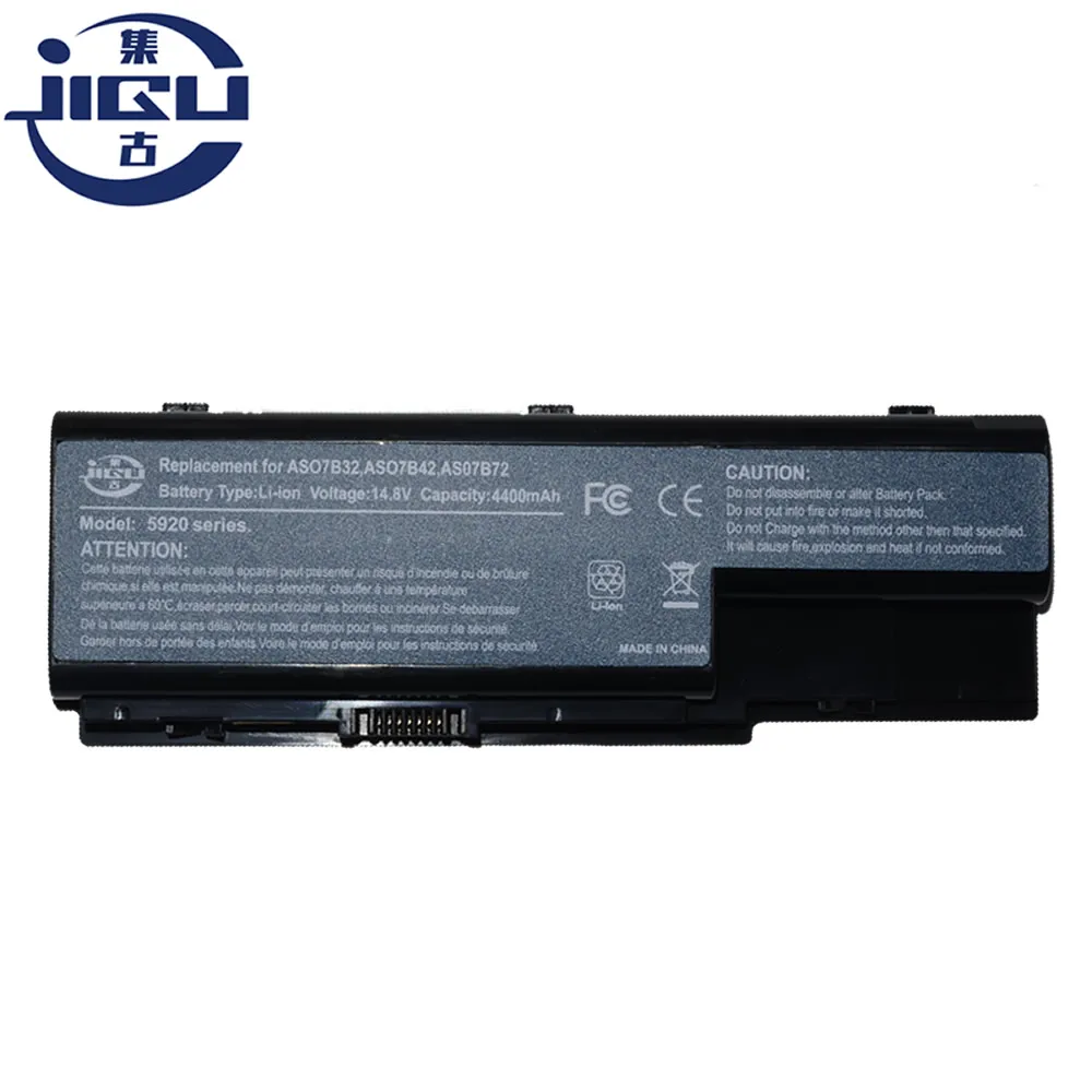 

JIGU Replacement Laptop Battery AS07B32 AS07B42 AS07B52 AS07B72 for Acer Aspire 5230 5530 5710 5920 5935 6920 7730Z 8920 14.8V