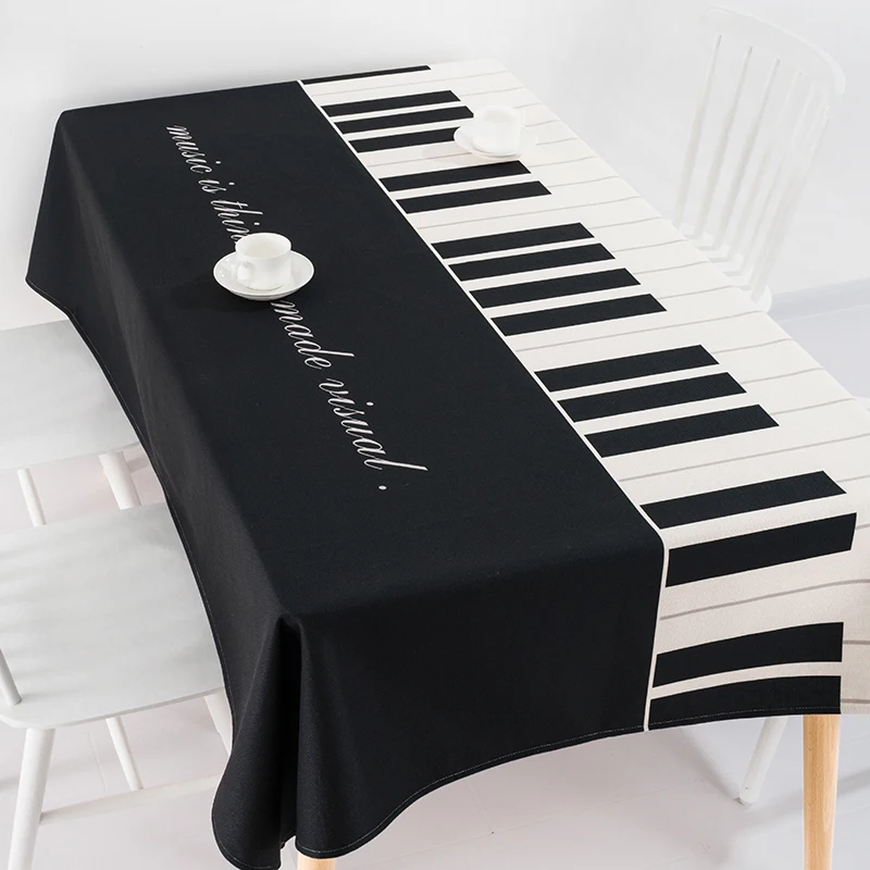 Piano pattern Nordic Thicken Tablecloth Cotton Linen Coffee Tablecloth Restaurant Party Outdoor Home Decoration Table Cloth
Piano pattern Nordic Thicken Tablecloth Cotton Linen Coffee Tablecloth Restaurant Party Outdoor Home Decoration Table Cloth