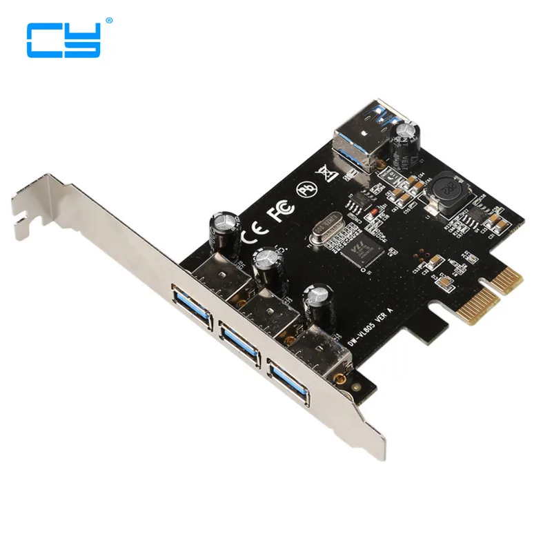 USB 3,0 (3 + 1) 3 внешних + 1 внутренних порта PCI-e PCI Experss карта контроллера с чипом питания VL805 оптовая продажа
USB 3,0 (3 + 1) 3 внешних + 1 внутренних порта PCI-e PCI Experss карта контроллера с чипом питания VL805 оптовая продажа