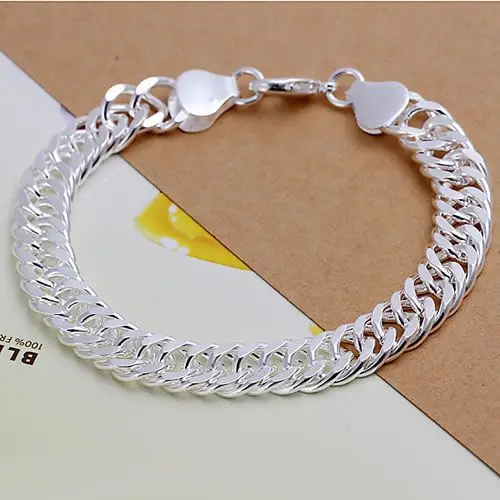 SLH102 Wholesale Silver Color Bracelet, Factory Price Fashion Jewelry 10mm Bracelet /awmajnta
SLH102 Wholesale Silver Color Bracelet, Factory Price Fashion Jewelry 10mm Bracelet /awmajnta