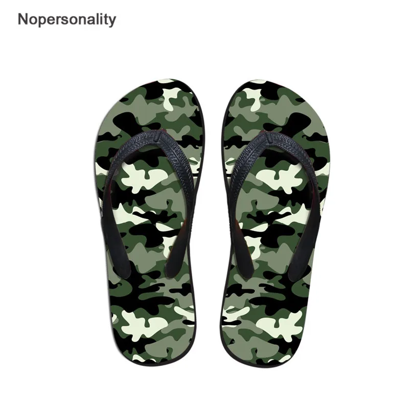 Nopersonality Men Summer Slippers Camouflage Print Rubber Flip Flops Teenagers Casual Shoes Size39-44 Male Shoes chanclas hombre
Nopersonality Men Summer Slippers Camouflage Print Rubber Flip Flops Teenagers Casual Shoes Size39-44 Male Shoes chanclas hombre