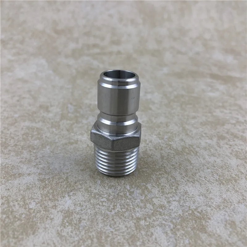 2PCS/LOT Stainless Steel Male Quick Disconnect Set, 1/2" NPT for Homebrew beer Hardware Fitting
2PCS/LOT Stainless Steel Male Quick Disconnect Set, 1/2" NPT for Homebrew beer Hardware Fitting