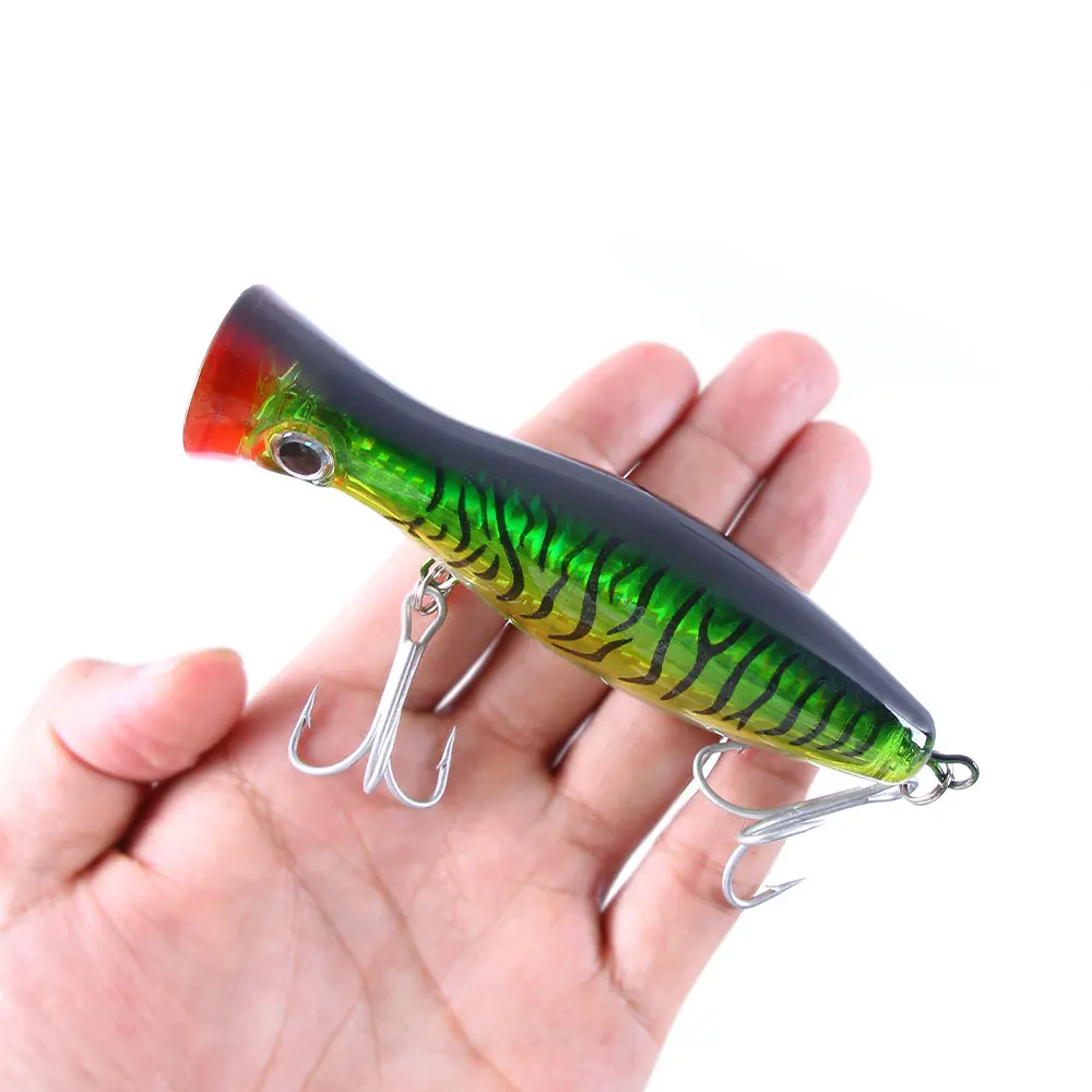 Hengjia 1pc Wobbler Big Popper New Stylish Artificial Fishing Bait Bionic 13CM-43G Big Fishing Tool
Hengjia 1pc Wobbler Big Popper New Stylish Artificial Fishing Bait Bionic 13CM-43G Big Fishing Tool
