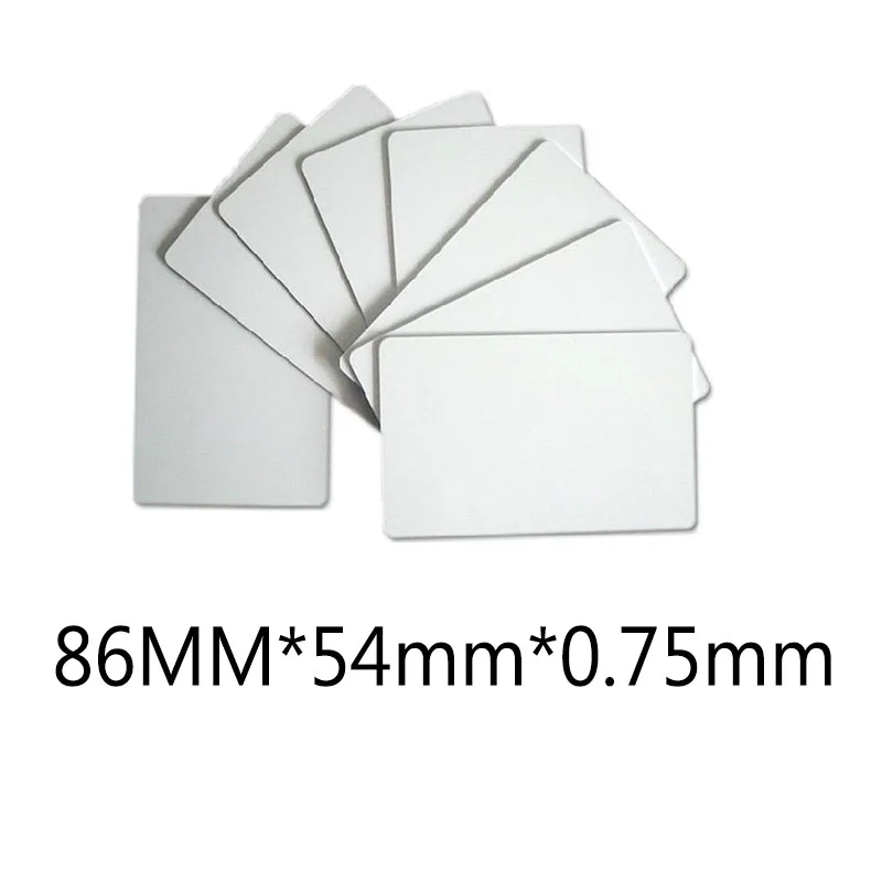 100pcs/1pack 86*54*0.75mm Printing Plastic White Card For Card Printer,Random Color
100pcs/1pack 86*54*0.75mm Printing Plastic White Card For Card Printer,Random Color