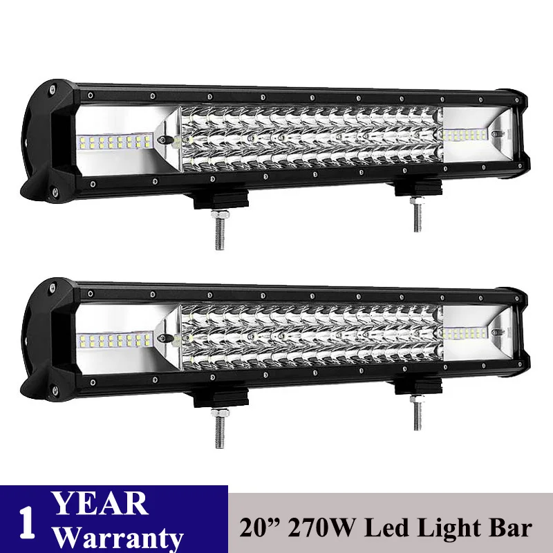 Car Light Led Bar 20inch 270W Straight Combo Beam Led Driving Light for offroad 4x4 SUV ATV Tractor Auto barra Fog Lights Lamp
Car Light Led Bar 20inch 270W Straight Combo Beam Led Driving Light for offroad 4x4 SUV ATV Tractor Auto barra Fog Lights Lamp