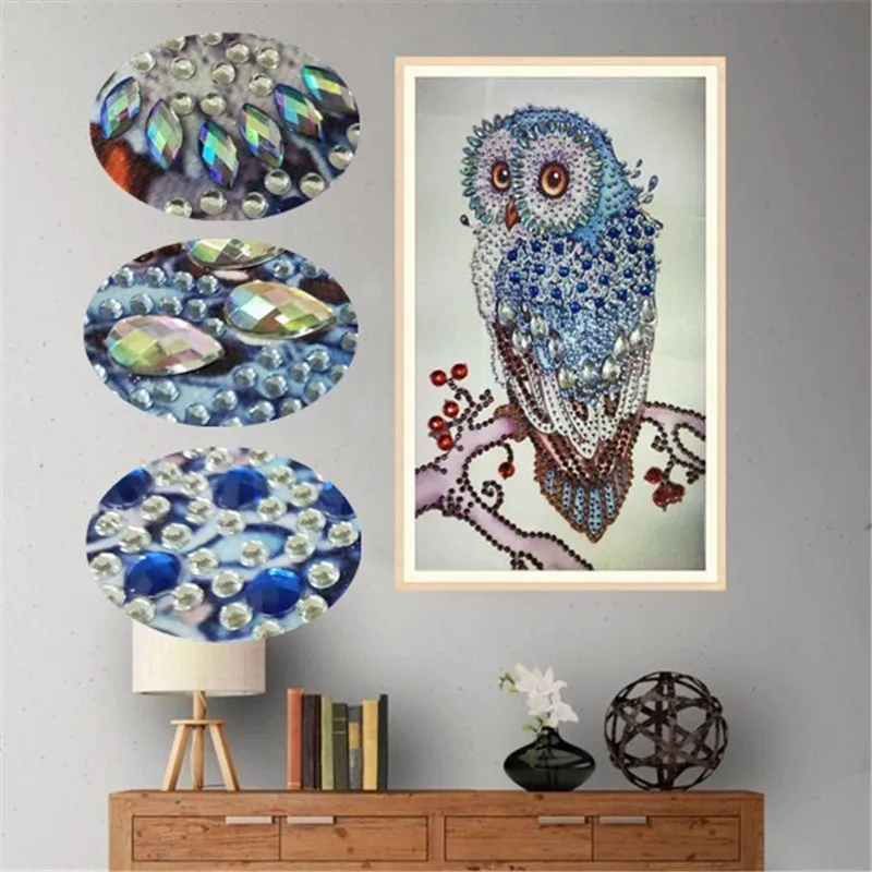 Animal Special Shape Diamond Painting Picture Of Rhinestone Beadwork Owl Diamond Sale Craft Kit Home Decor 30x20cm
Animal Special Shape Diamond Painting Picture Of Rhinestone Beadwork Owl Diamond Sale Craft Kit Home Decor 30x20cm