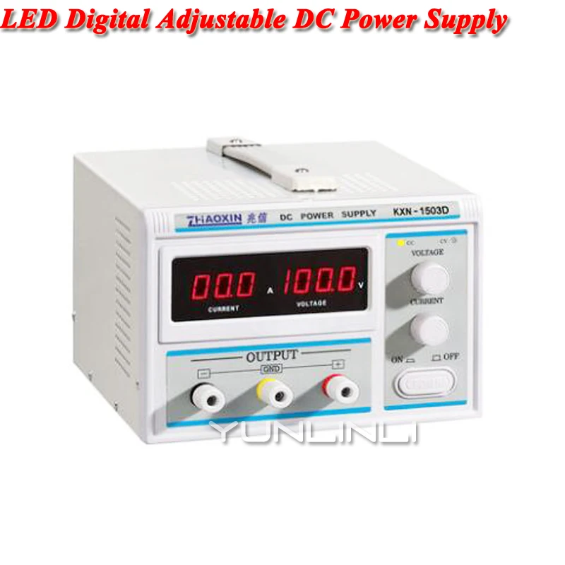 DC Power Supply Adjustable 150V3A Digital Display Instrument Battery Test Charging Aging Car Repair Equipment KXN-1503D
DC Power Supply Adjustable 150V3A Digital Display Instrument Battery Test Charging Aging Car Repair Equipment KXN-1503D