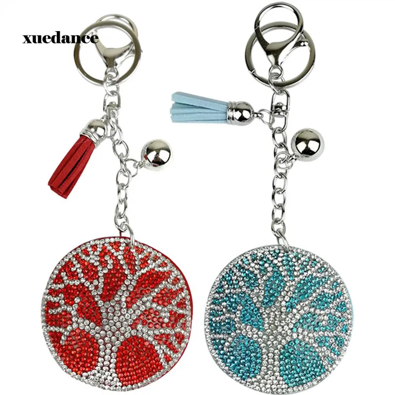 New style Tree Of Life keychain with full crystal Tassel Keychain for women bag hanging ornaments
New style Tree Of Life keychain with full crystal Tassel Keychain for women bag hanging ornaments